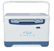 23L medical cool box with thermometer